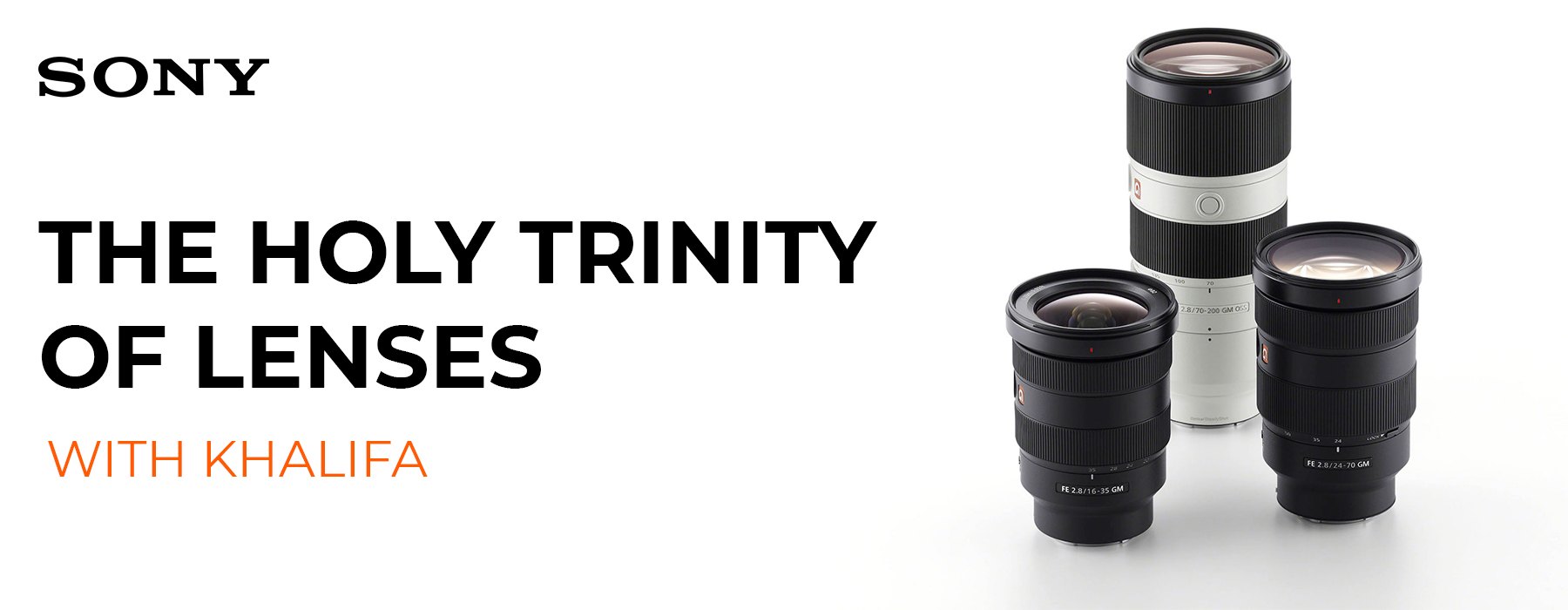 The Holy Trinity of Lenses