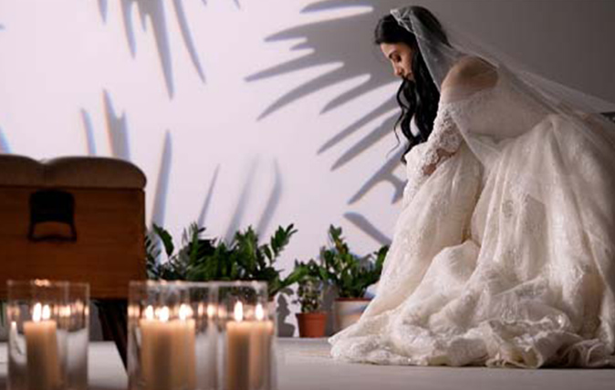 إطلالة حفل زفاف بواسطة كاميرا FX3 من سوني