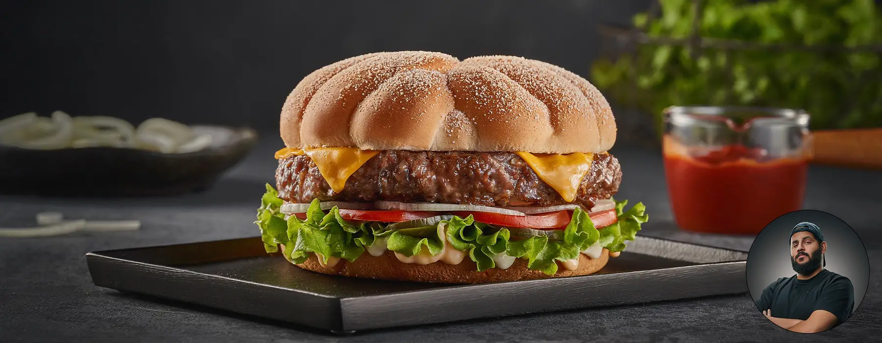 How to Photograph a Burger Professionally