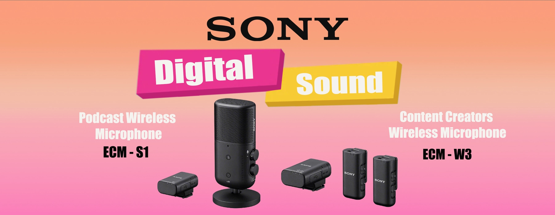 Elevate Your Voice with Sony Wireless Microphones