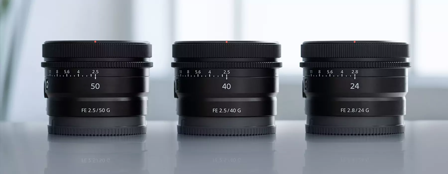 Sony Ultra Compact Lenses