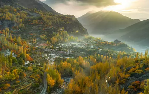 Photography Workshop Autumn Blossom in Hunza
